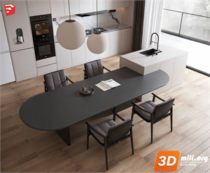 Kitchen island Skp Files